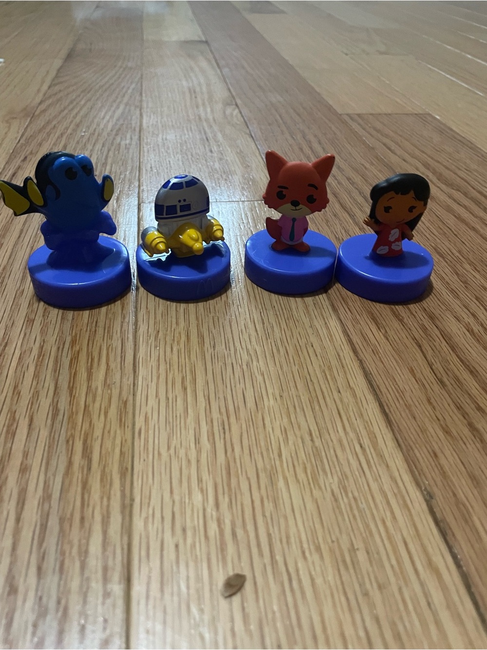 Disneyland 70th anniversary figures